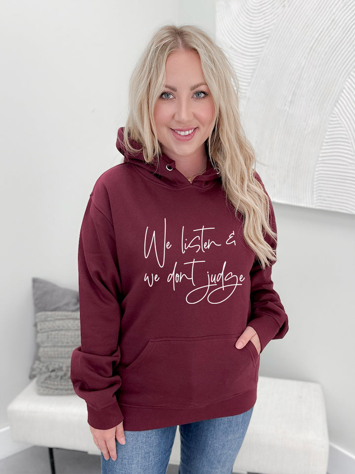 We Listen Graphix Pullover / Hoodie