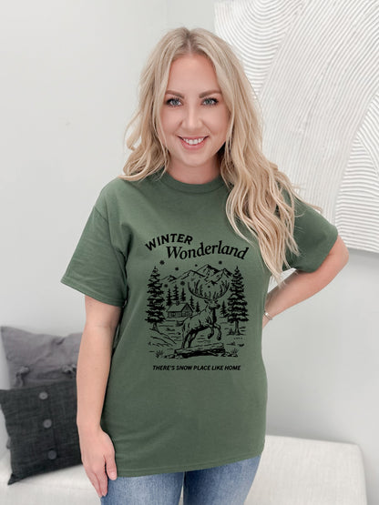 Snow Place Like Home Graphix Tee