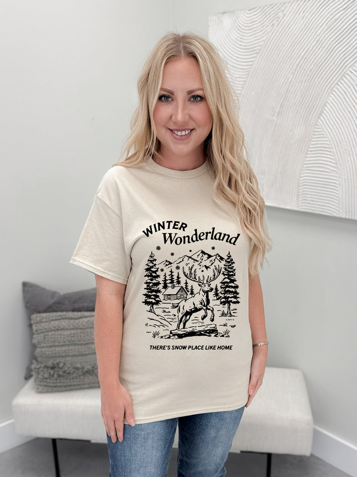 Snow Place Like Home Graphix Tee