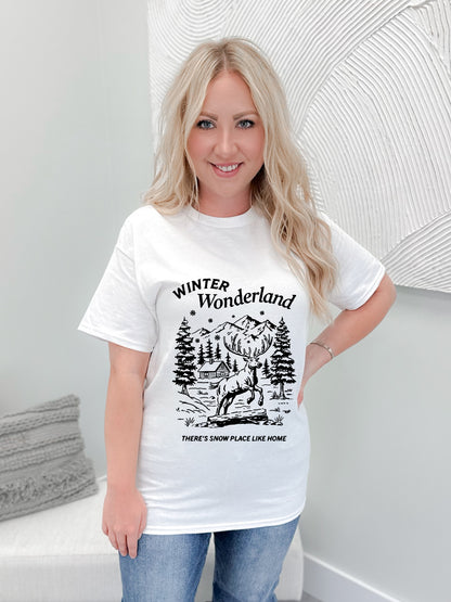 Snow Place Like Home Graphix Tee