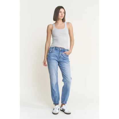 Idol Jogger Jeans in Light Wash