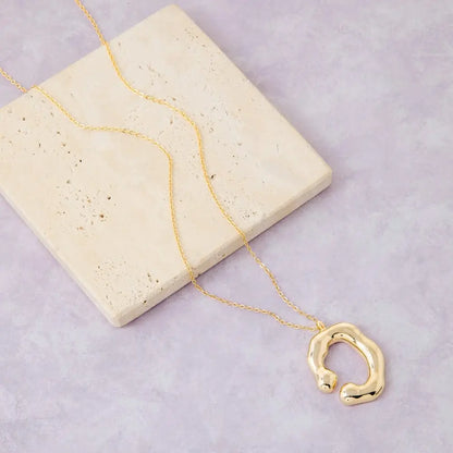 Sea Pendant Long Necklace