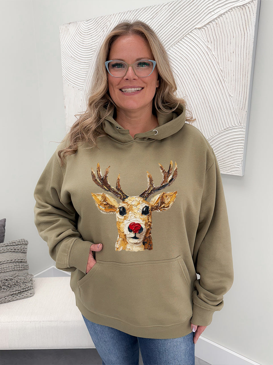 Painted Rudolph Graphix Pullover / Hoodie
