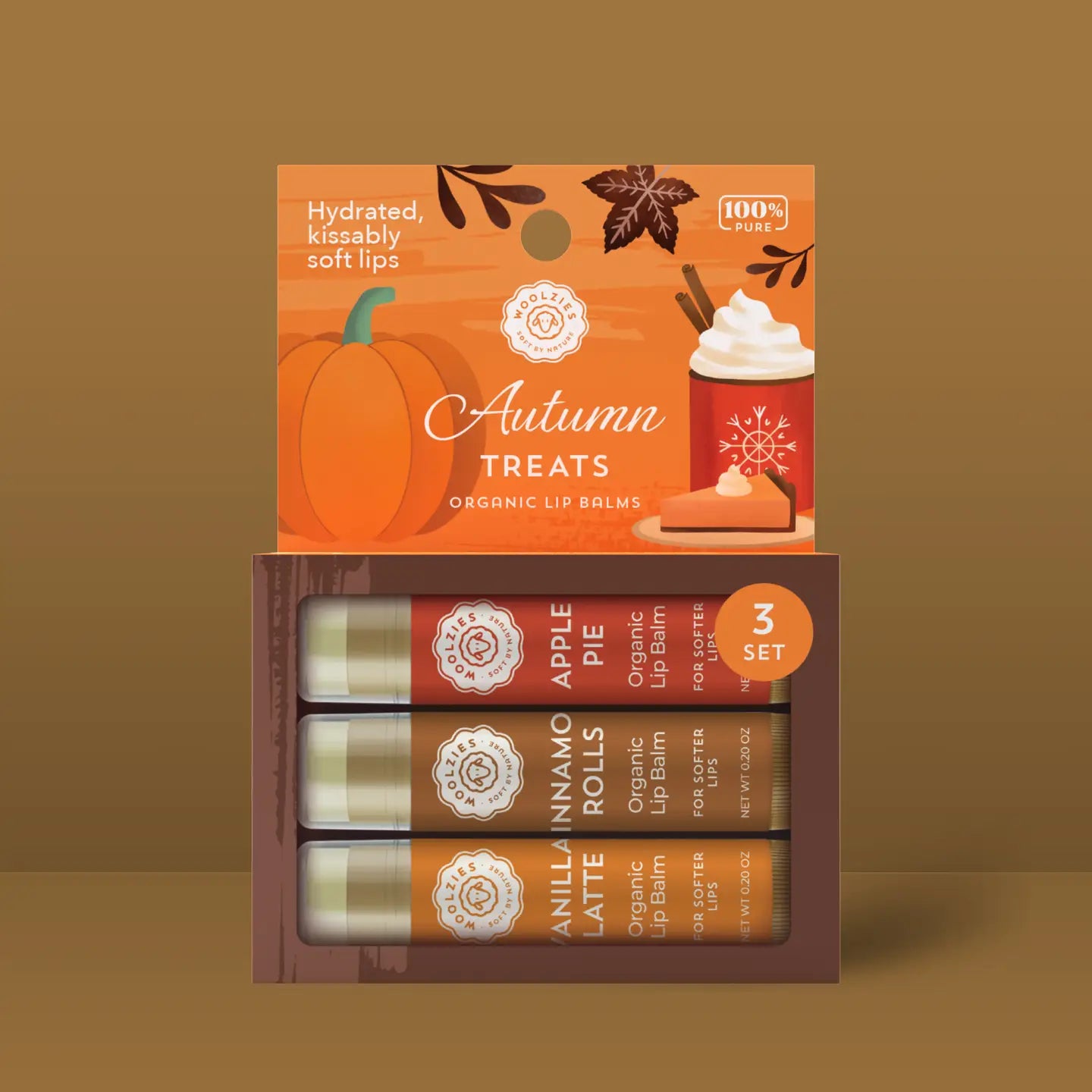Autumn Treats Lip Balm Set of 3