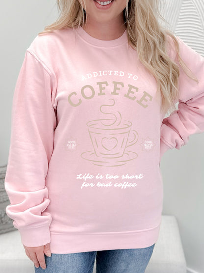 Addicted To Coffee Graphix Pullover