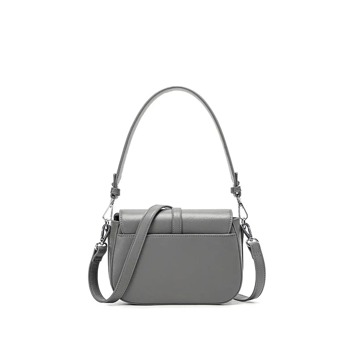 Athena Saddle Bag in Grey by Pixie Mood