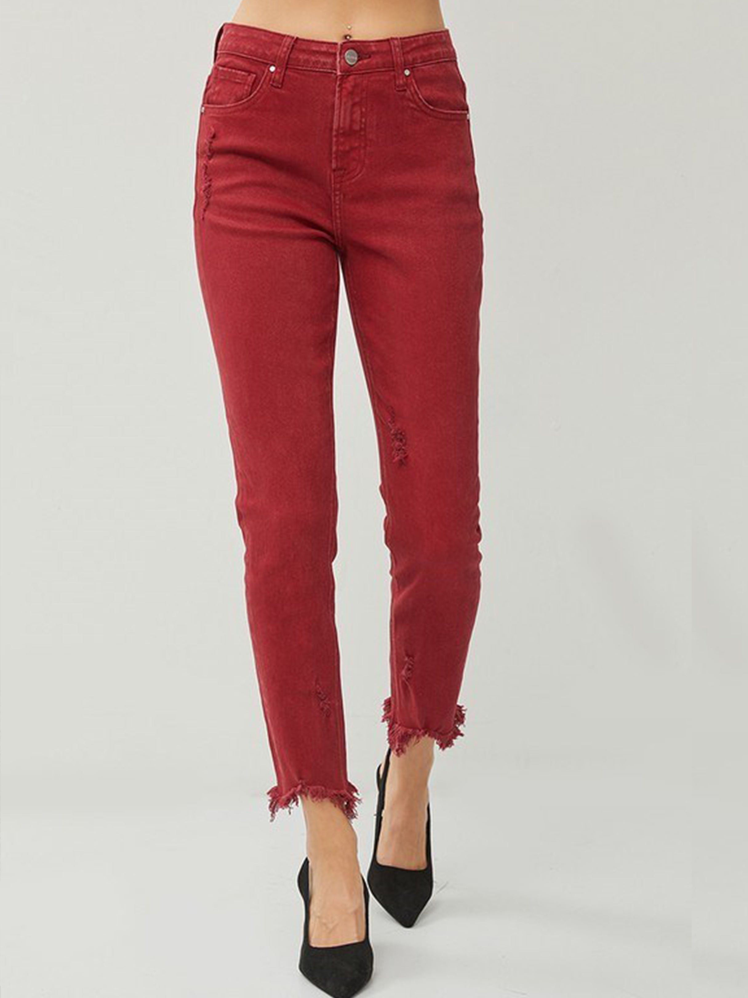 Valentina Jeans in Wine by Risen