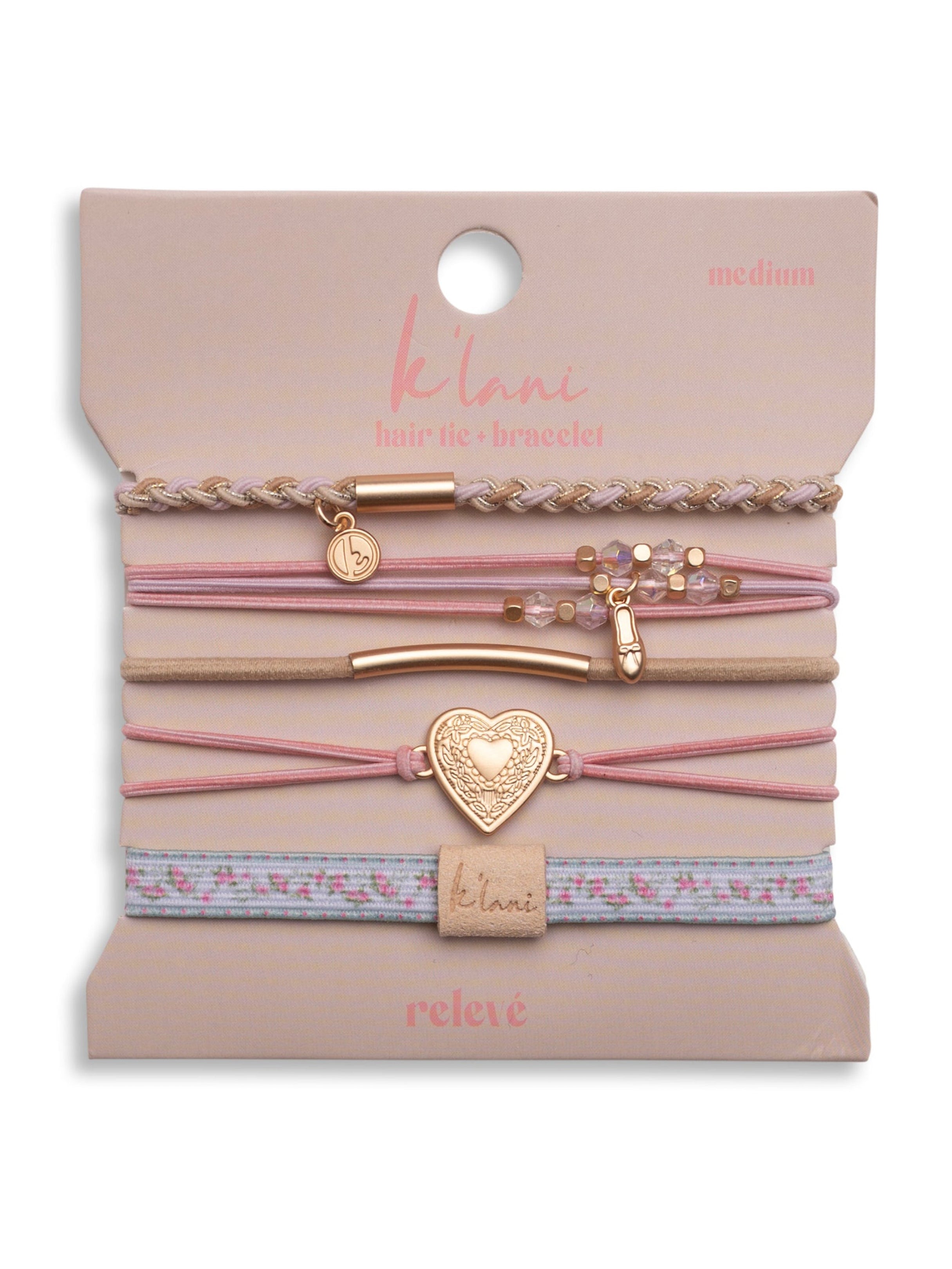 Releve Hair Tie Bracelet Set by K'lani