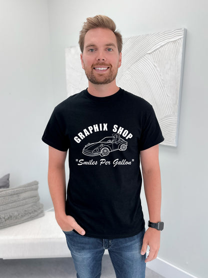 Smiles Per Gallon Graphix Tee