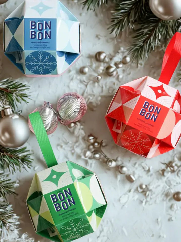 Christmas Ornaments Set of Gummy Candies