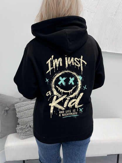 I'm Just A Kid Graphix Hoodie