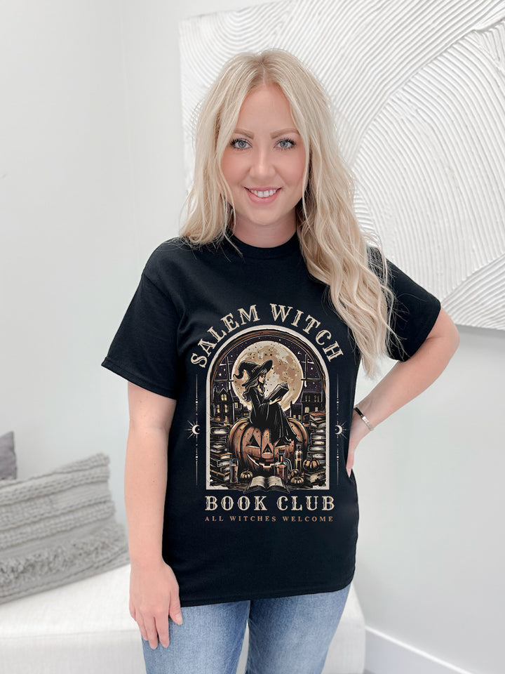 Salem Witch Book Club Graphix Tee