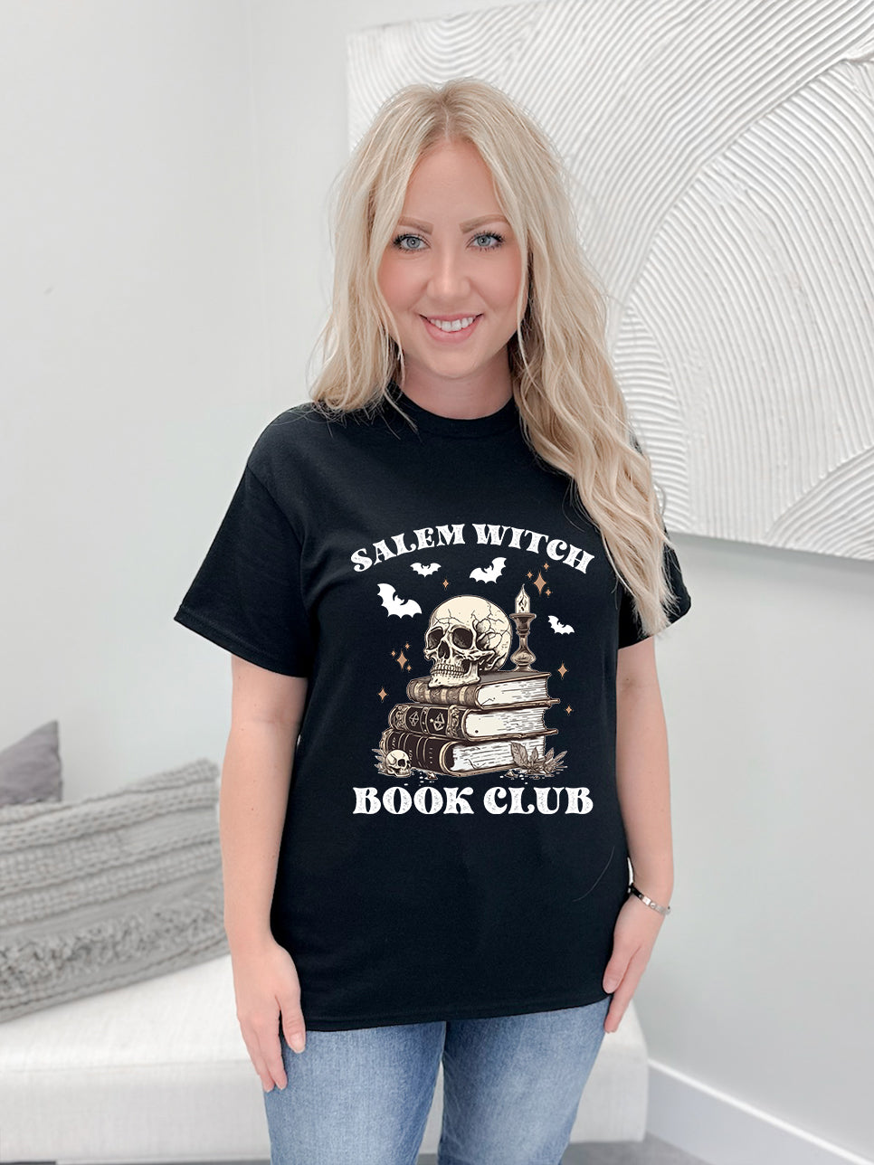 Salem Book Stack Graphix Tee