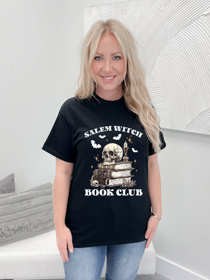 Salem Book Stack Graphix Tee