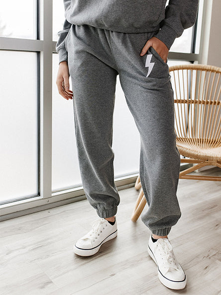 Signature Joggers in Electra-Cute by Ampersand Ave