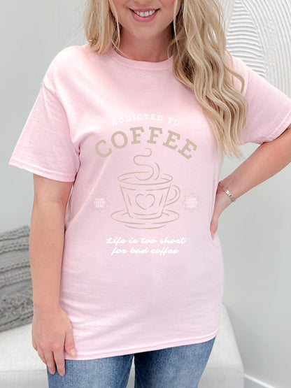 Addicted To Coffee Graphix Tee