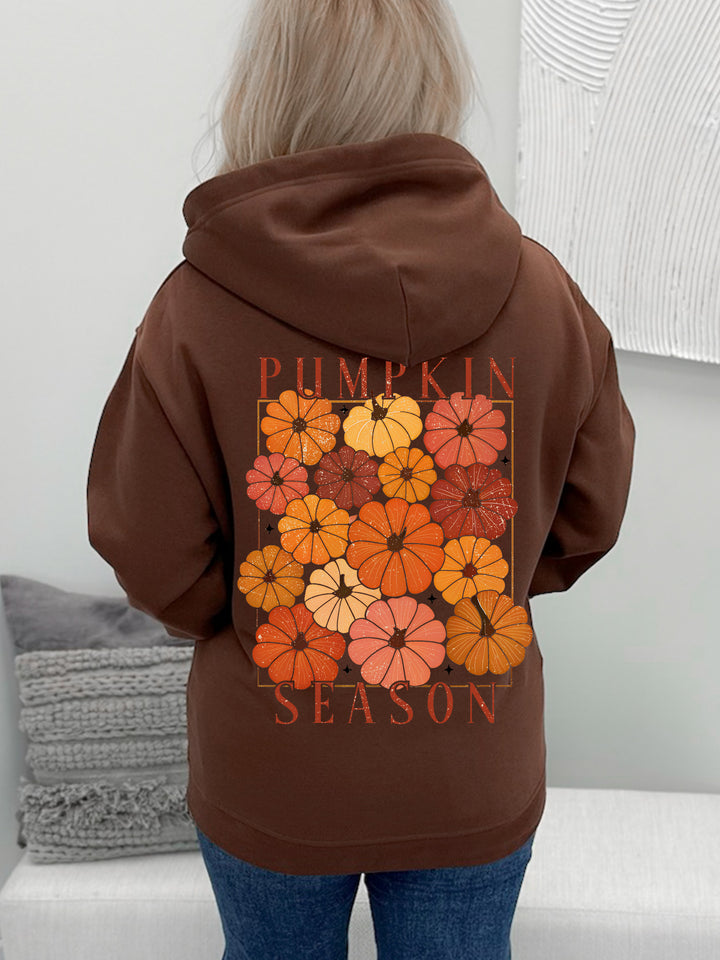 Coloured Pumpkin Season Graphix Pullover / Hoodie