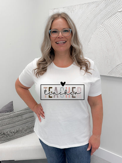 Teacher Teacher Graphix Tee