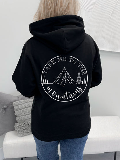Take Me To The Mountains Graphix Pullover/Hoodie