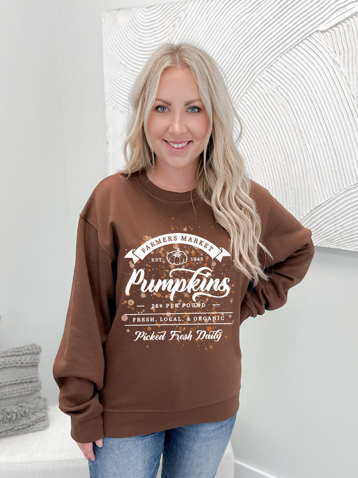 Farm Fresh Pumpkin Graphix Pullover / Hoodie