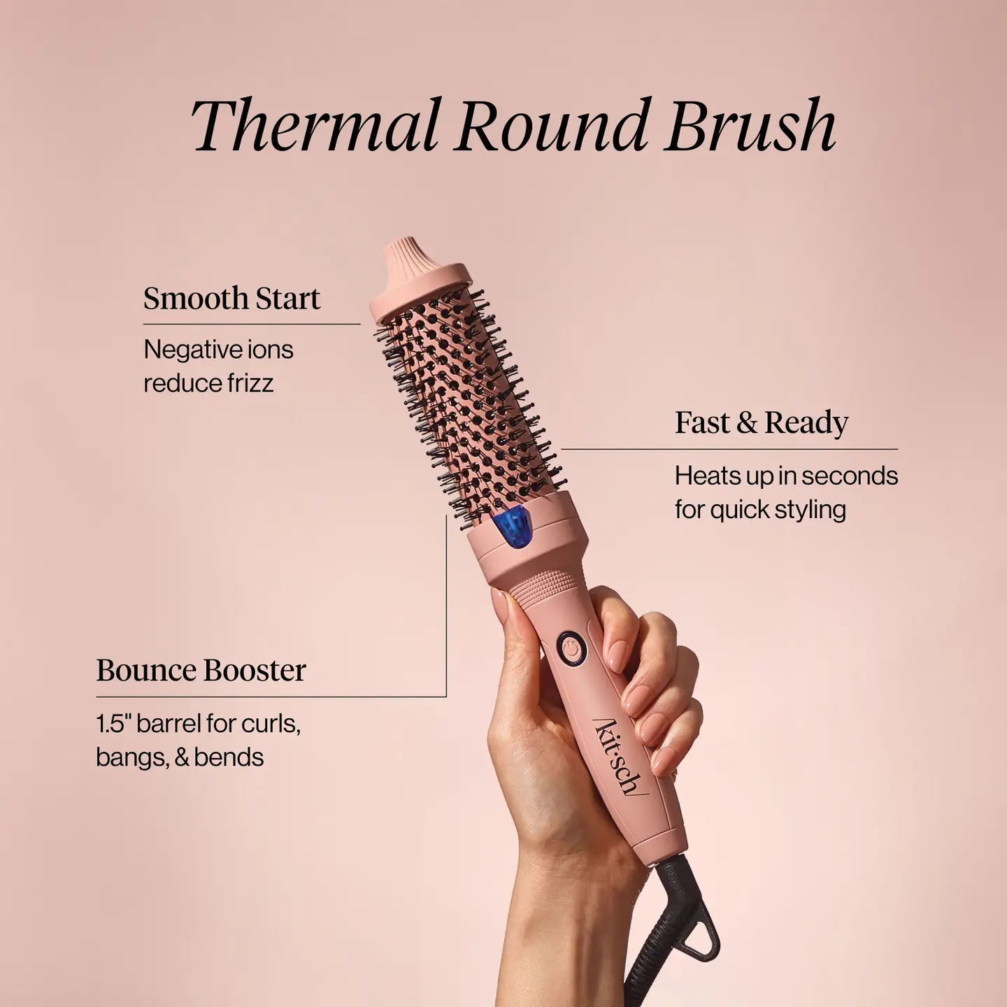 Volumizing Thermal Brush by Kitsch