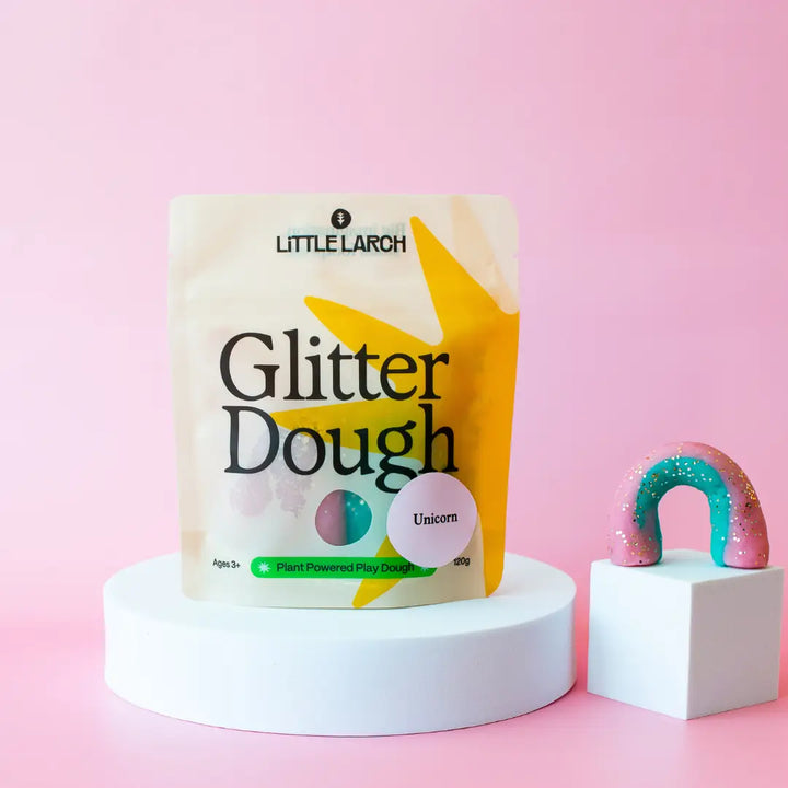 Glitter Dough in Unicorn