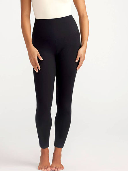 Full Length Tummy Control Legging in Black