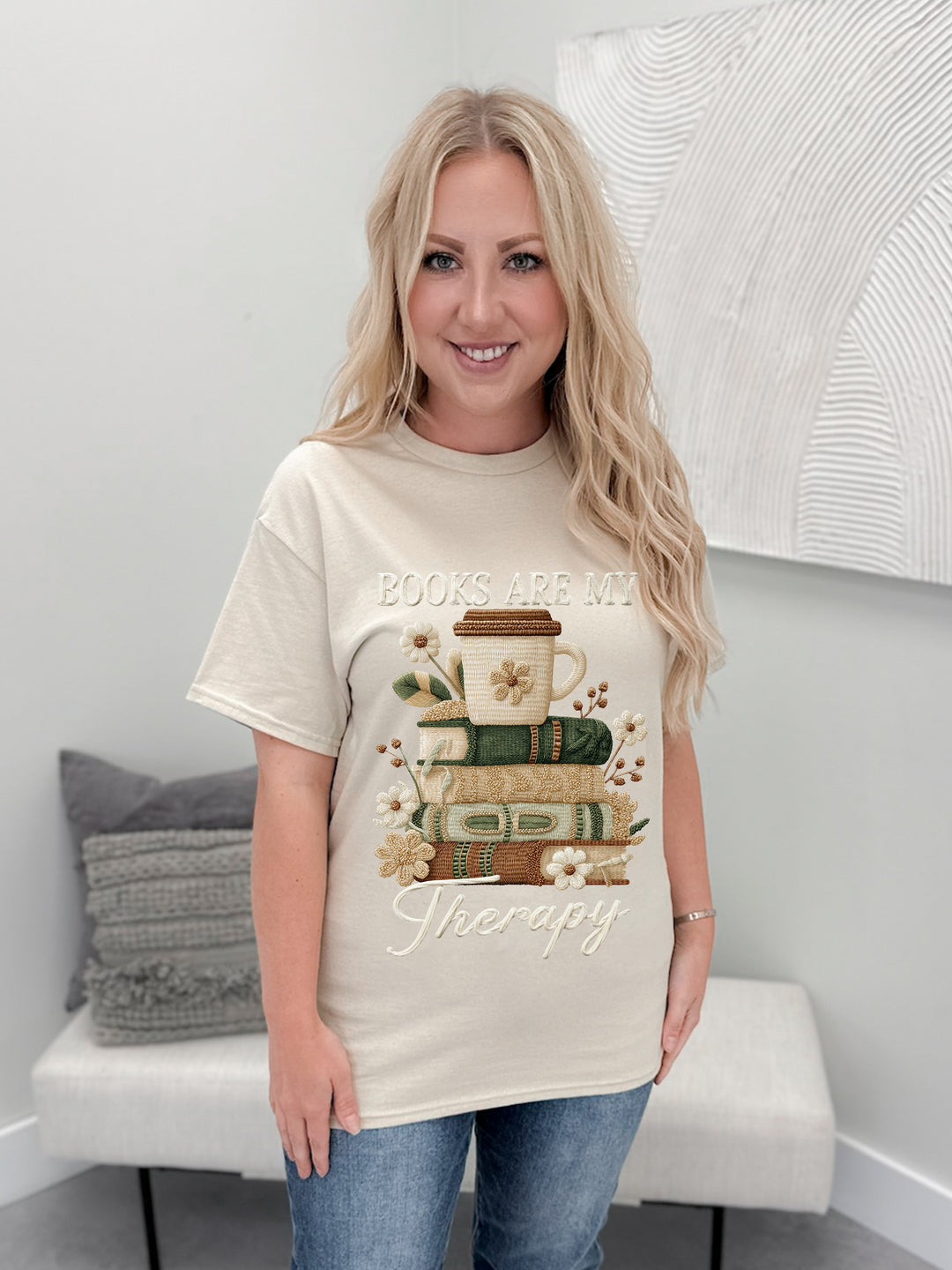 Book Therapy Graphix Tee