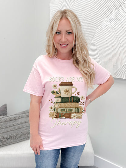 Book Therapy Graphix Tee