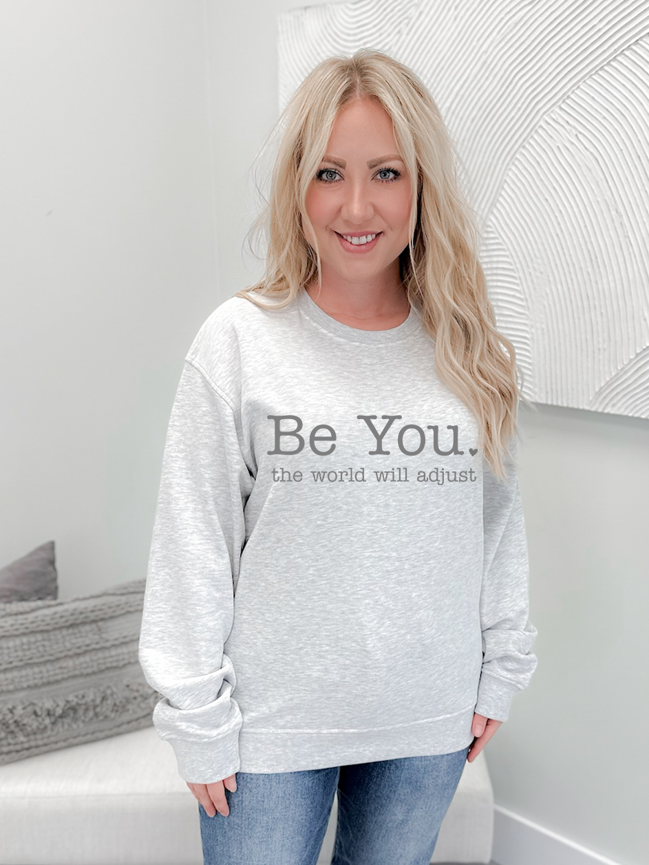 Be You Pullover Grey - Medium