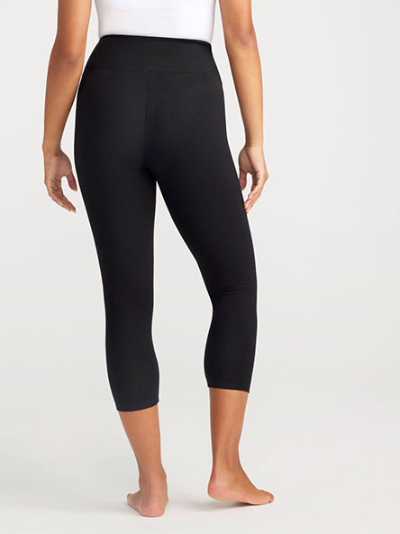 Ankle Tummy Control Leggings in Black