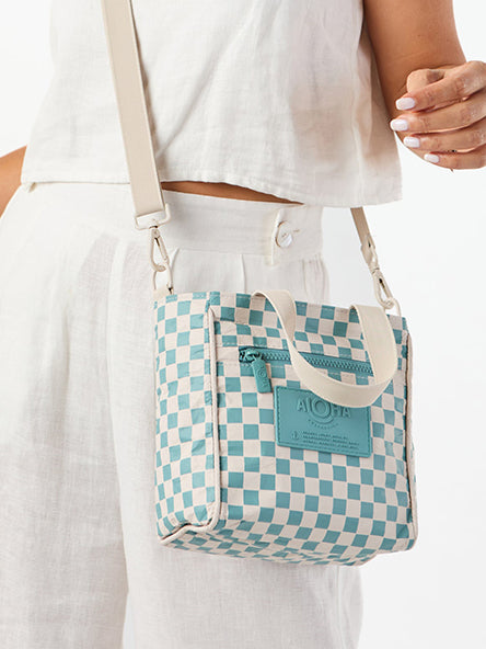 Crossbody in Petite Check Inv by ALOHA