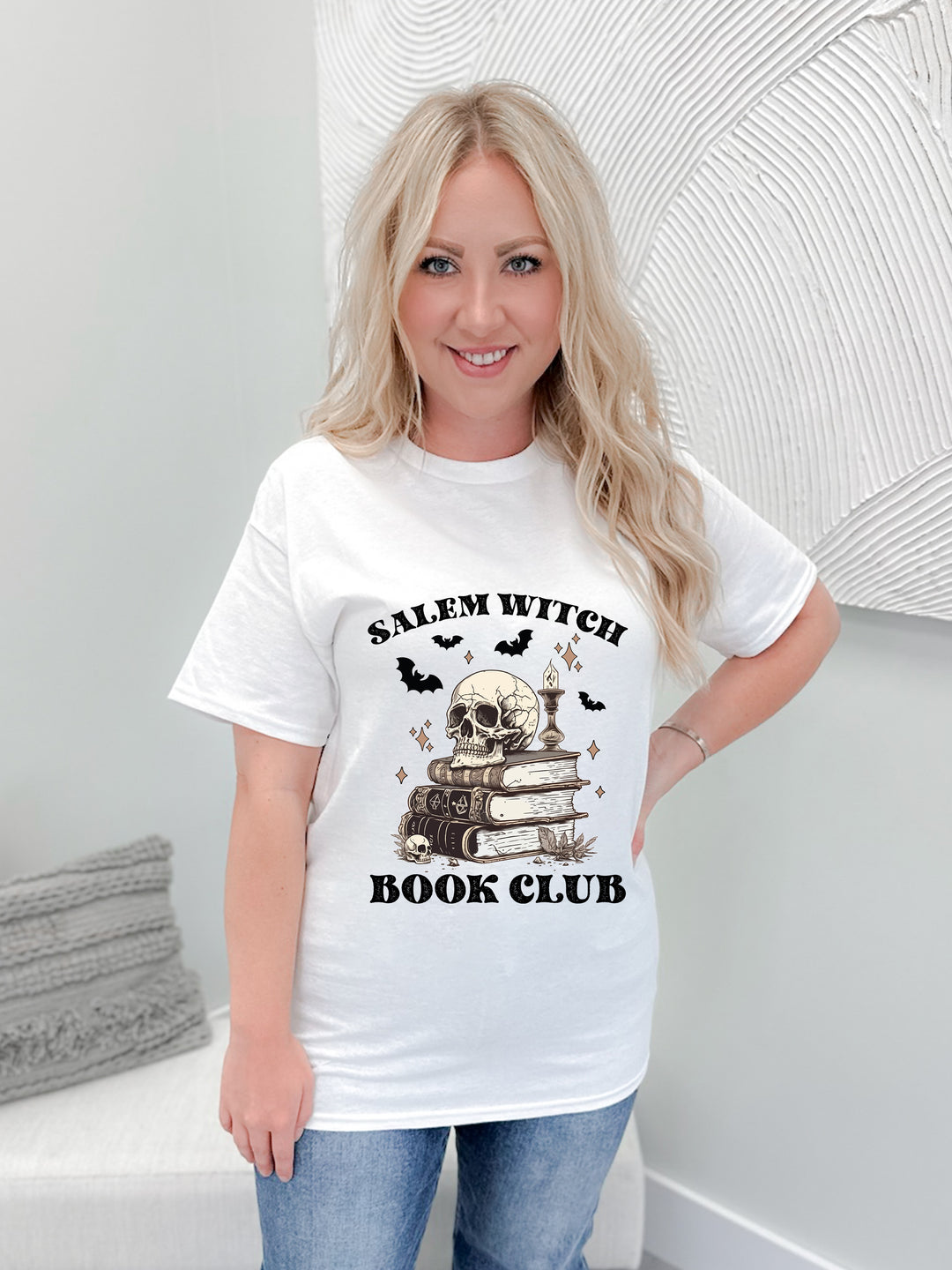 Salem Book Stack Graphix Tee