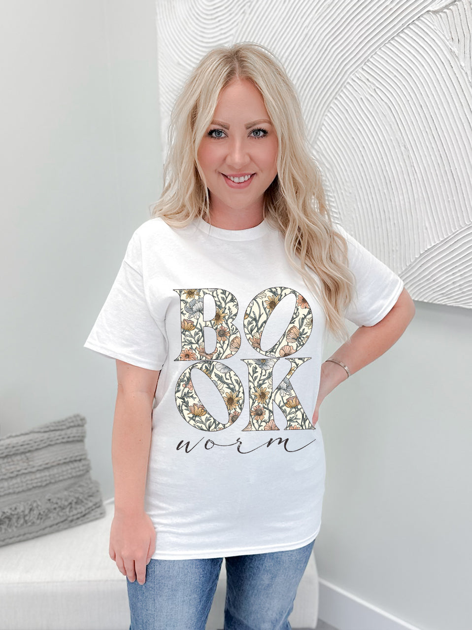 Book Worm Graphix Tee