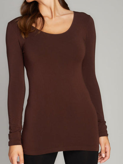 Bamboo Scoop Long Sleeve by C'est Moi