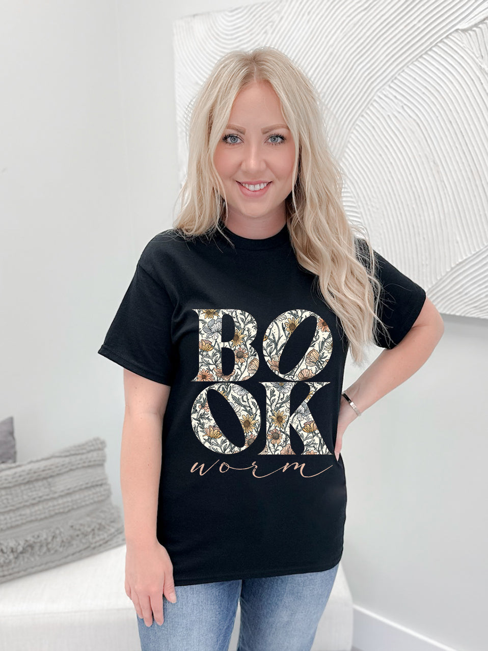 Book Worm Graphix Tee