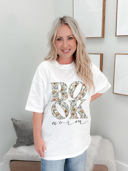 Book Worm Graphix Tee