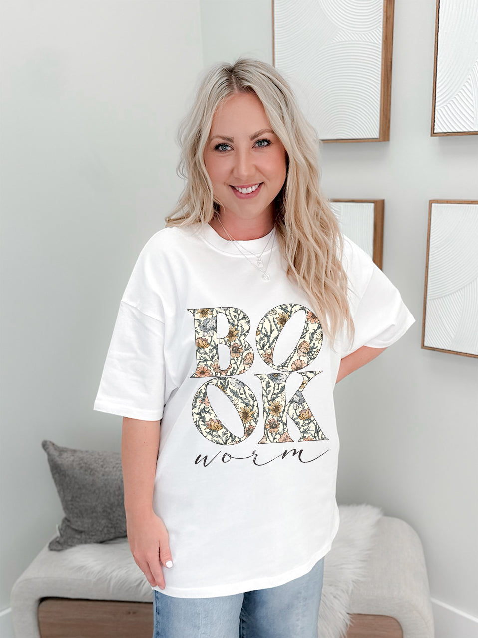 Book Worm Graphix Tee