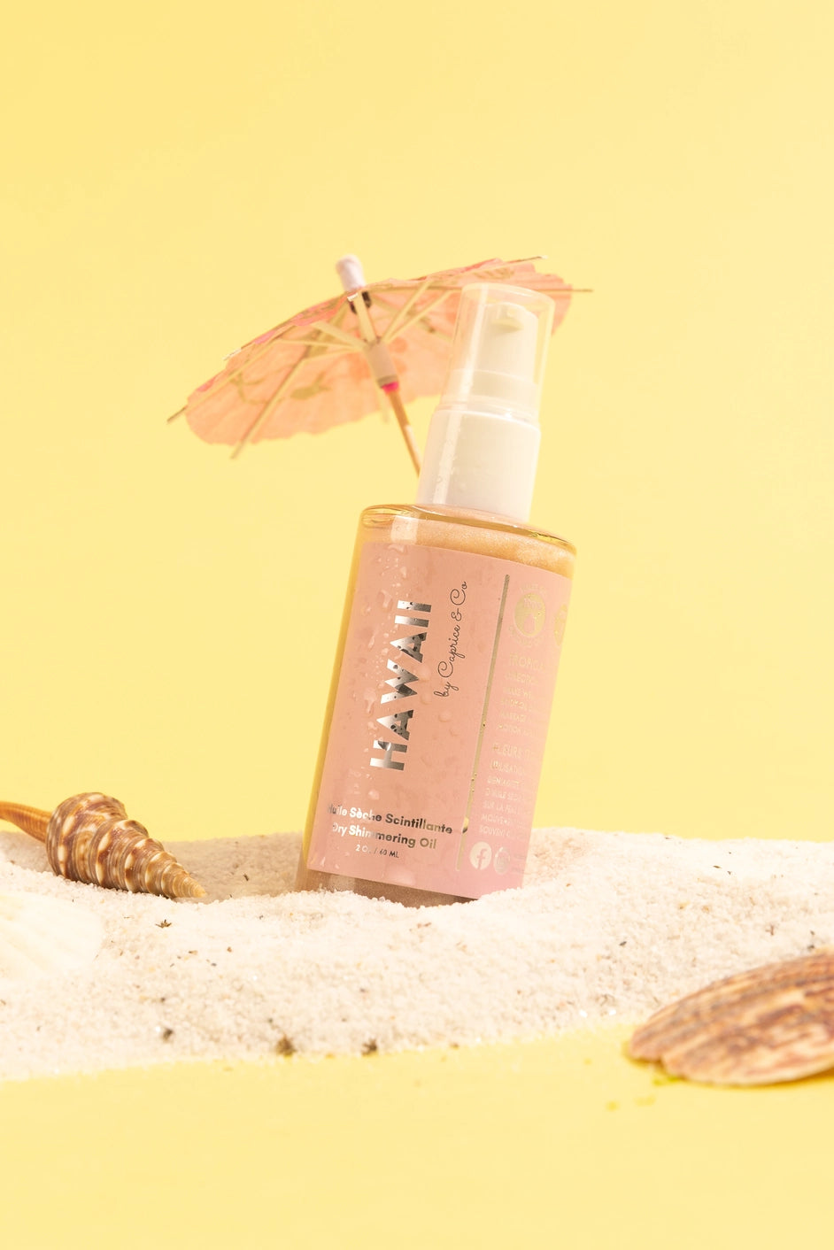 Hawaii Dry Shimmering Oil by Caprice & Co