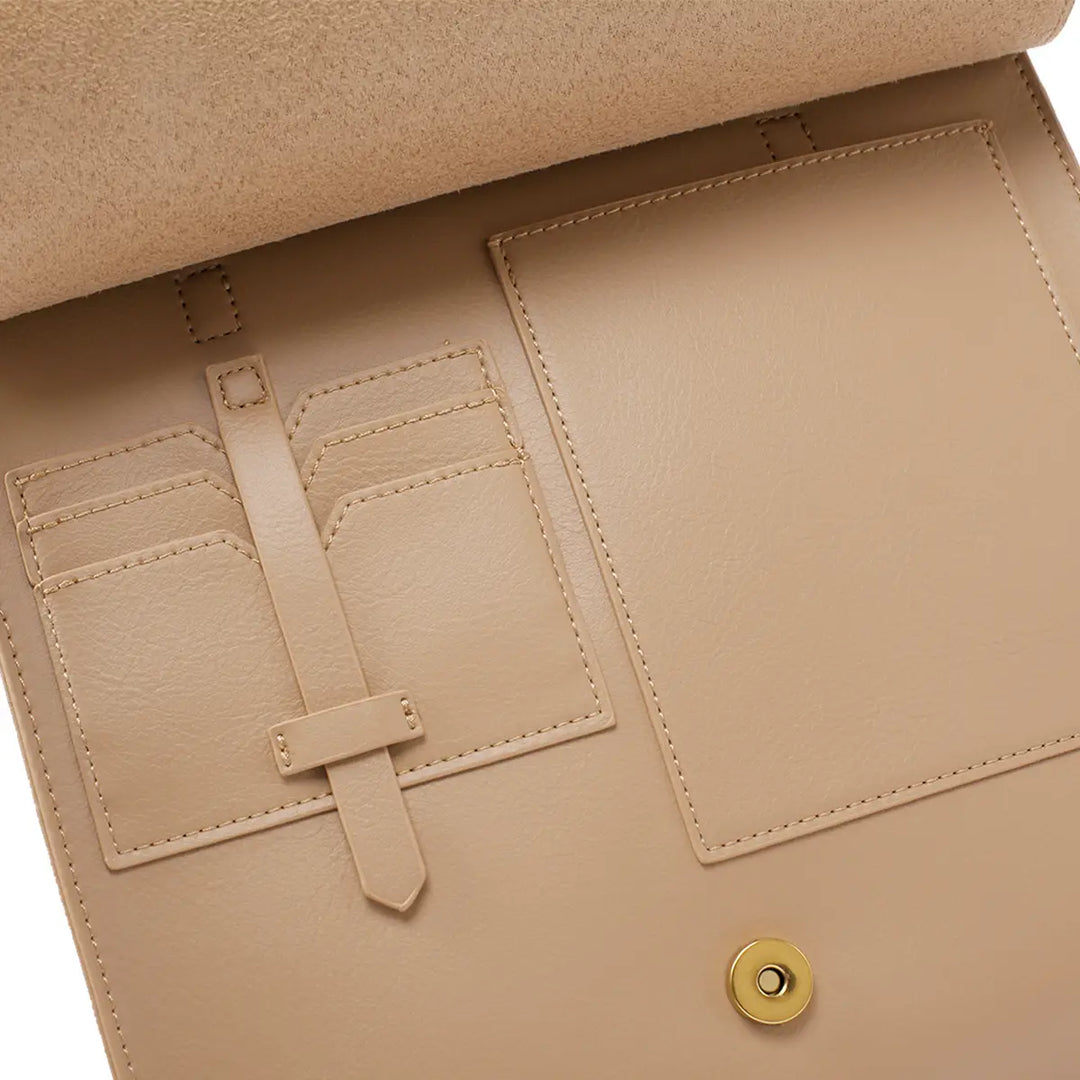 Caitlin Small Tote Bag in Sand By Pixie Mood
