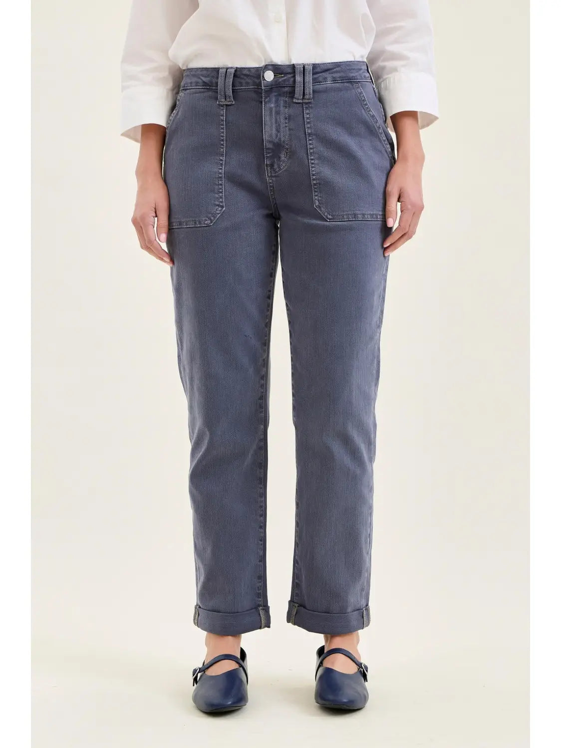 Aurora Weekender High Rise Jeans in Vintage Indigo by Judy Blue