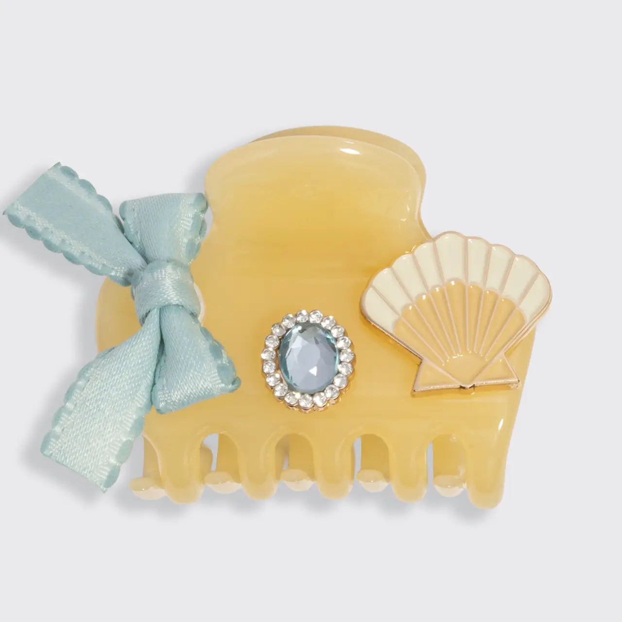 Kitschpop™ Cloud Clip Set Coastal Cottage in Butter Yellow by Kitsch