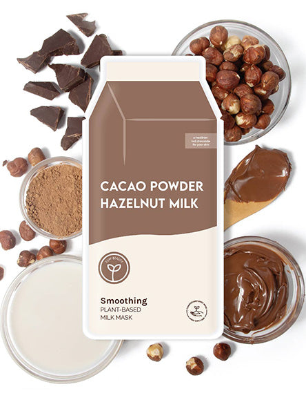 Cacao Powder Hazelnut Milk Smoothing Milk Mask