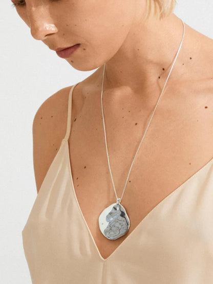 Long Plated Necklace