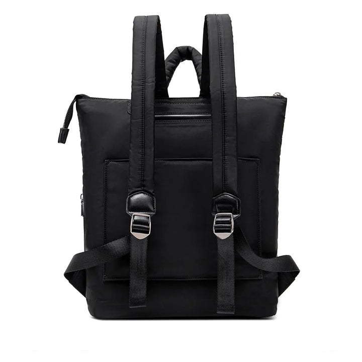 Tai-Ann Nylon Backpack in Black by Pixie Mood