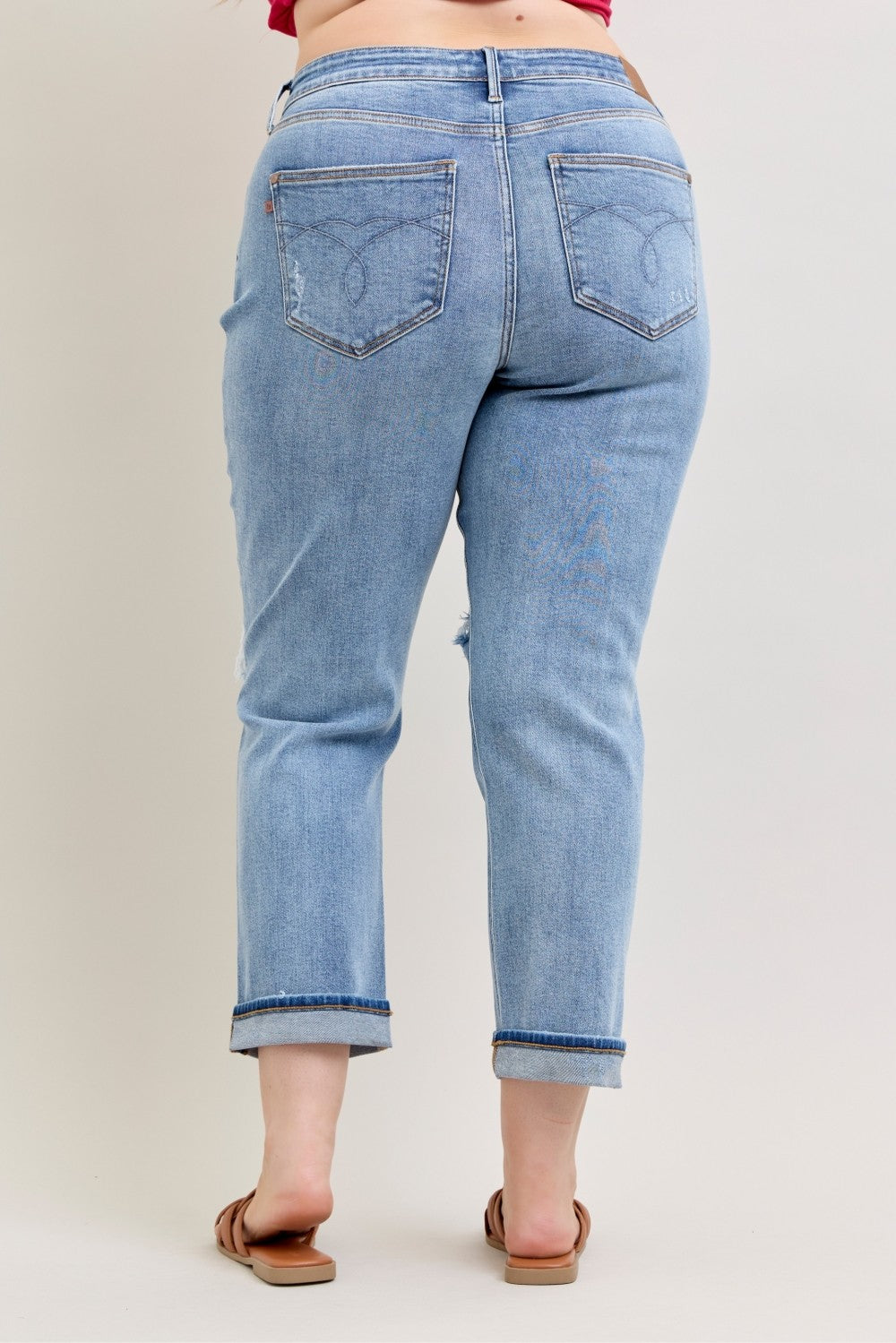 Daze Boyfriend Jeans by Judy Blue