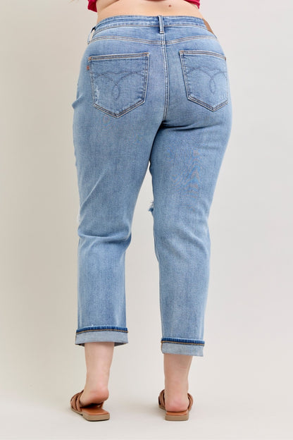 Daze Boyfriend Jeans by Judy Blue