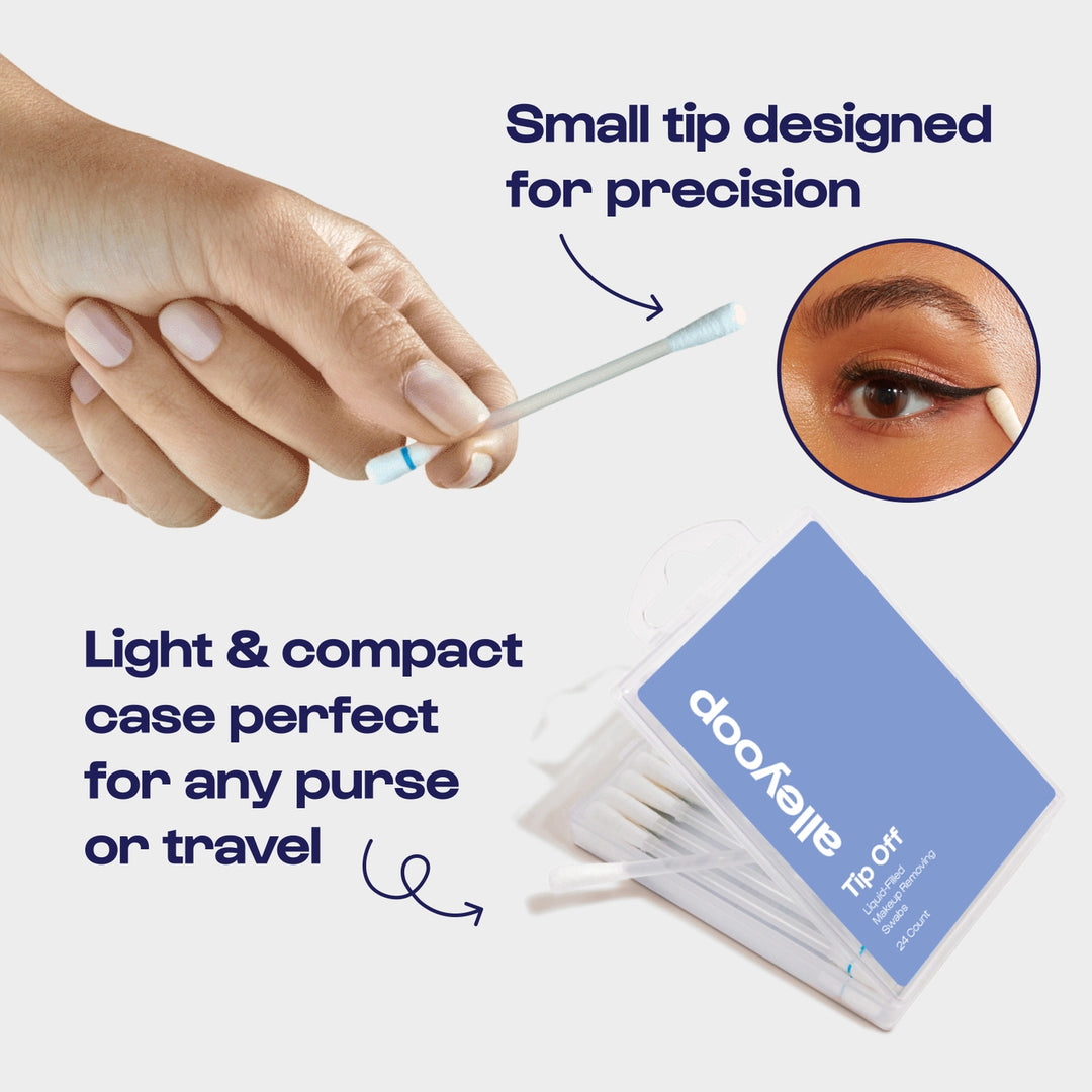 Tip Off - Liquid-Filled Makeup Removing Swabs