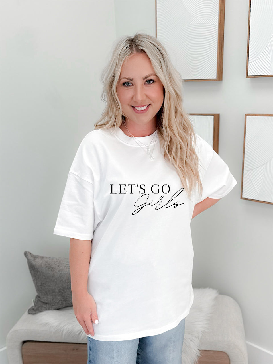 Let's Go Girls Graphix Tee