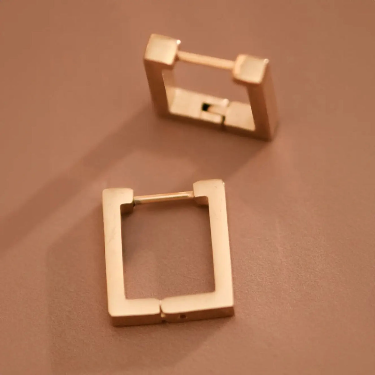 Hoop Waterproof Earrings in Gold